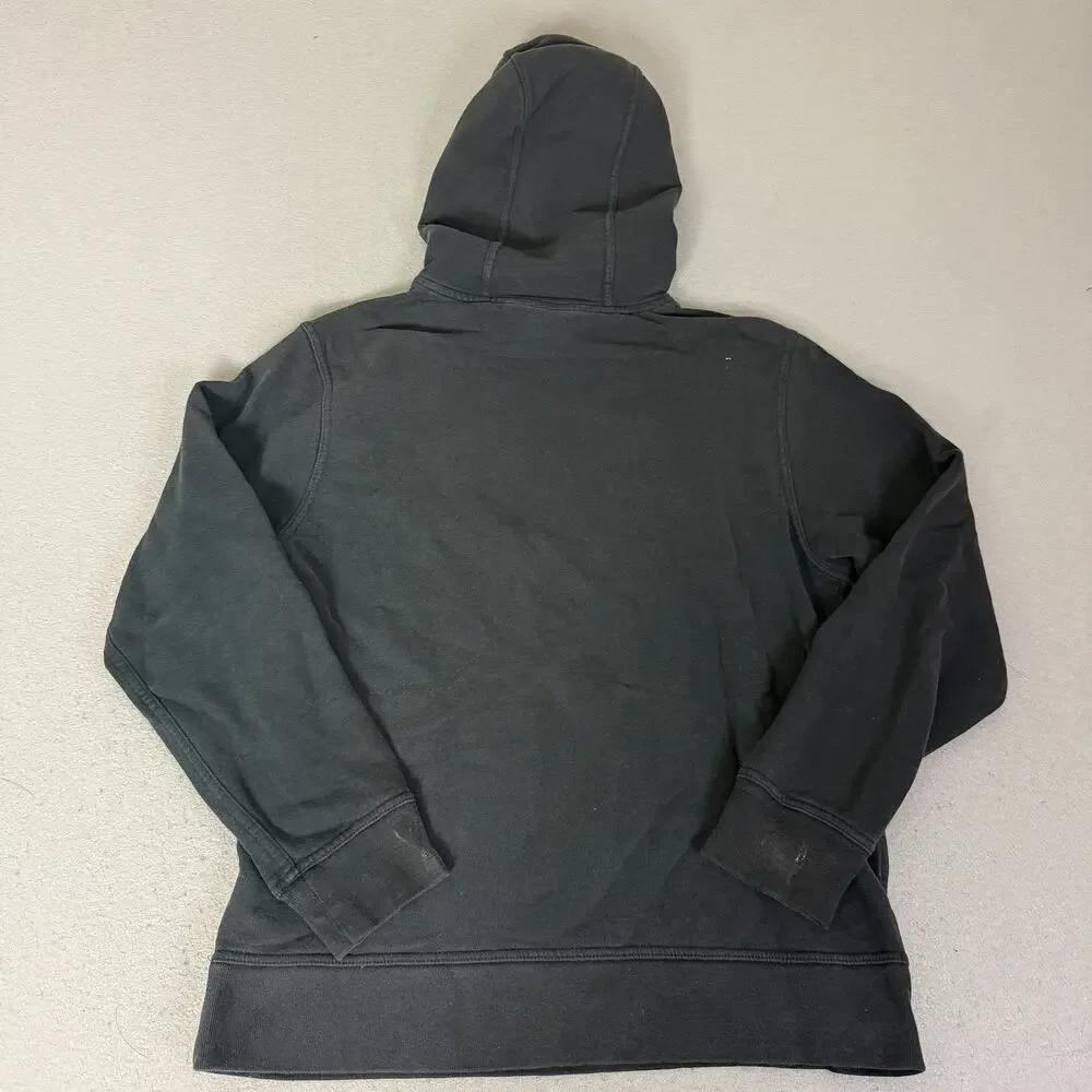 The North Face Since 1968 Hoodie Mens L Black Red Logo Pullover Sweatshirt